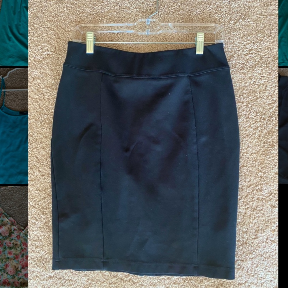 Barely worn black professional skirt